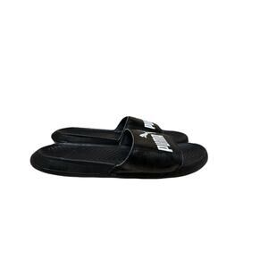 Black Pumu Slides Size 8